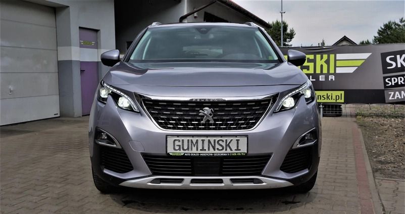 Peugeot 3008 cena 76900 przebieg: 191000, rok produkcji 2018 z Szczucin małe 667